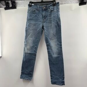 American Eagle Extreme Flex 4 Slim‎ Jeans Medium Wash Denim 28x28 Mens Womens